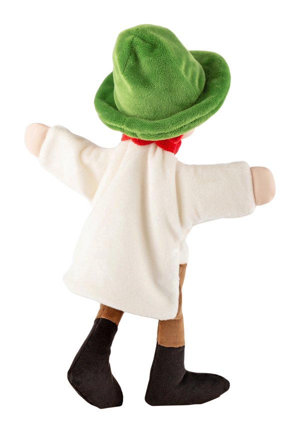 HANDSPIELPUPPE SEPPL PLÜSCHFIGUR FÜRS PUPPENSPIEL
 – Kuscheltier – beige