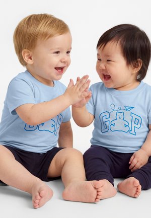 GAP, UNISEX - T-shirts print - cerulean blue