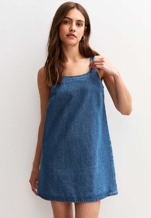 New Look A LINE - Denim dress - blue pattern