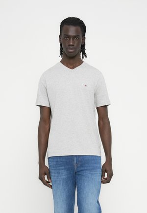 ESSENTIAL TEE - Βασικό μπλουζάκι - light grey heather