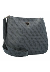 Guess MERIDIAN - Umhängetasche - coal logo