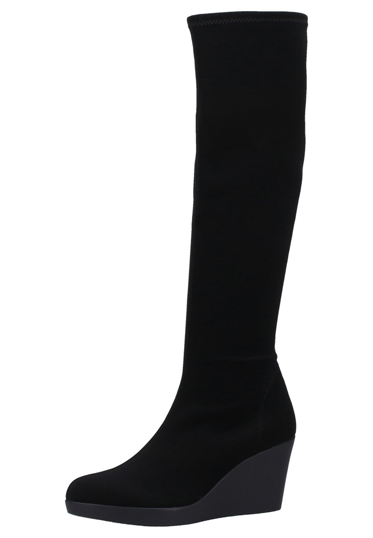 Rapisardi Laarzen met sleehak blackZwart Zalando.nl Sleehak laarzen outlet online kopen | ZALANDO | Laarzen