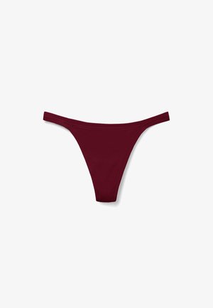 Intimissimi, ULTRALIGHT WITH SIDE STRAPS - Perizoma - burgundy