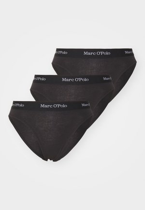 ESSENTIALS 3 PACK - Slip - black