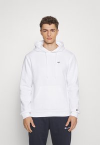Champion BASIC HOODED  - Mikina s kapucňou - wht