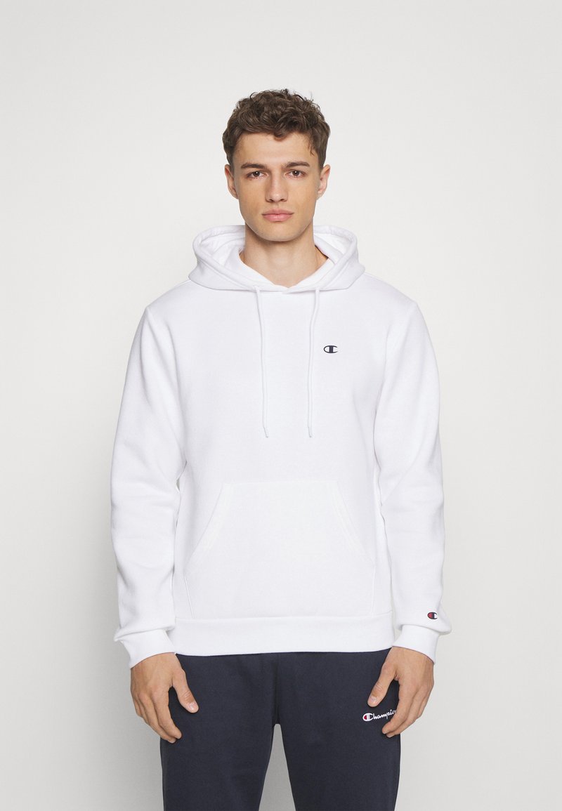 Champion BASIC HOODED  - Mikina s kapucňou - wht