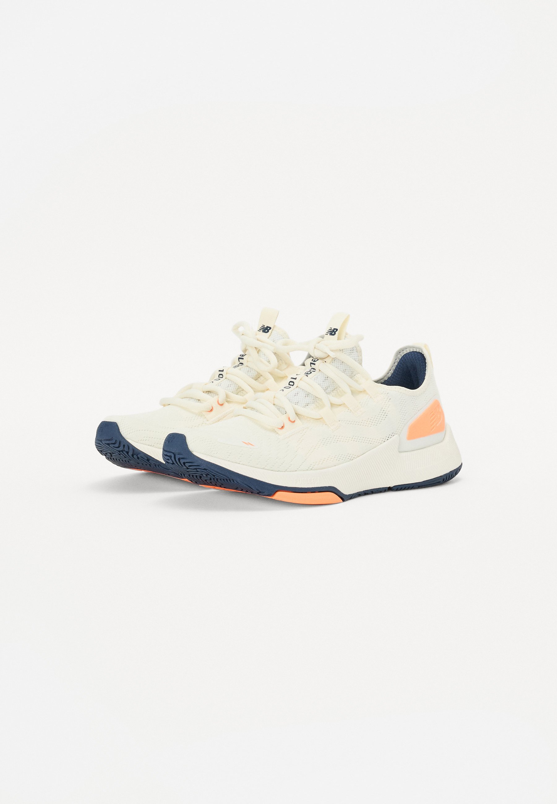 New Balance FUELCELL TRAINER - Pantofi sport - white/orange/alb