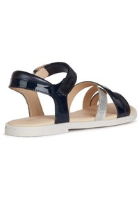 Geox JR KARLY - Sandales - blau