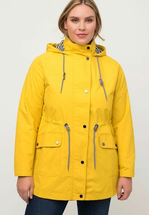 Ulla Popken HYPRAR FUNCTIONELE - Waterproof jacket - messing