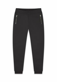 SUPER HEAVY BLANK JOGGER - Tracksuit bottoms - washedblack