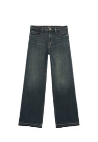 MID-RISE BELL BOTTOM - Flared Jeans - mottled blue