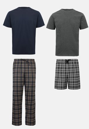 SET  - Pidžaamakomplekt - dark blue/brown