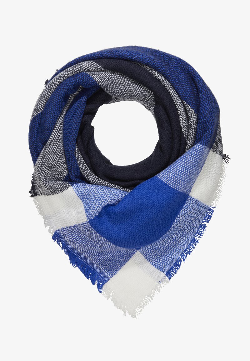 Only Onlaldini Square Scarf Foulard Night Sky Cloud Dancer Surf Dark Blue Zalando Co Uk
