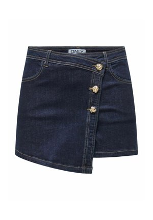 ONLY Lühikesed teksad - dark blue denim