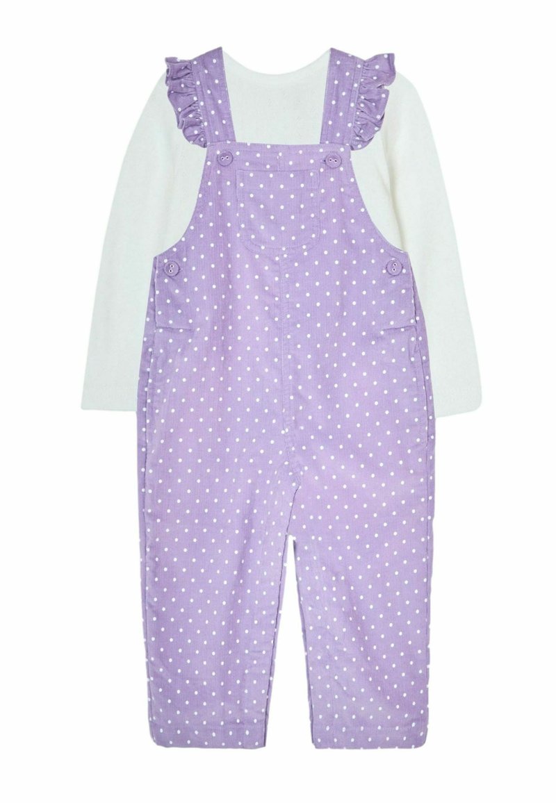 JoJo Maman Bébé FRILL  SET - REGULAR FIT - Traksipüksid - lilac