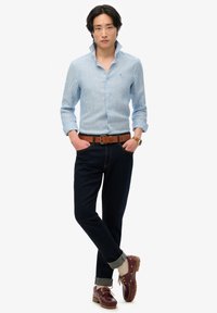 Superdry & Co EMBROIDERED VACATION  - Overhemd - azure blue stripe