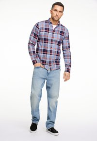 Lindbergh CHECKED  - Overhemd - dk blue