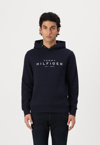 Tommy Hilfiger HOODY - Sudadera - desert sky