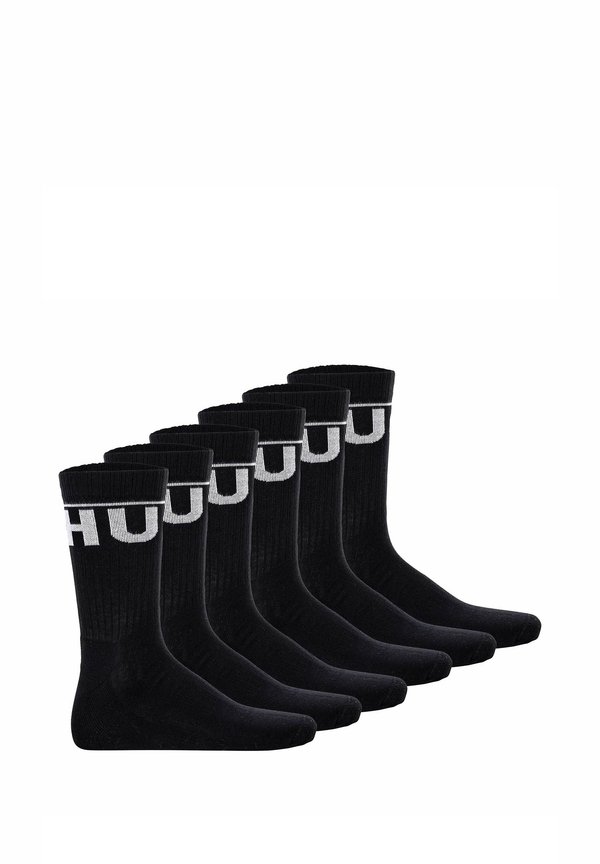 6ER PACK - ICONIC LOGO - Socks - schwarz