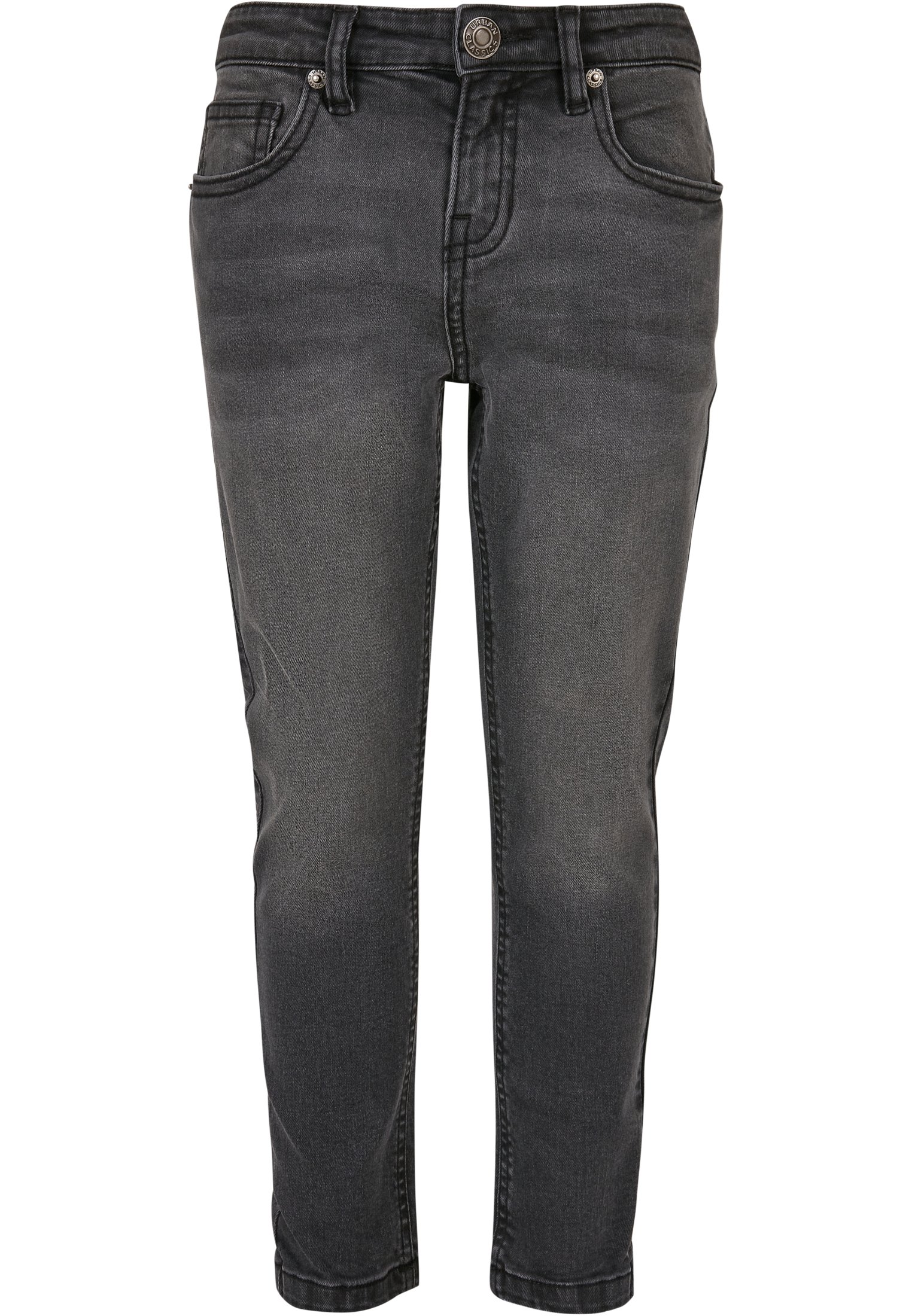 Urban Classics Straight leg jeans black washed/grey