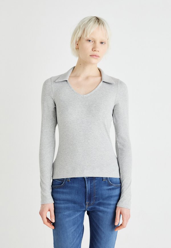 PCNIKITA VNECK  - Long sleeved top