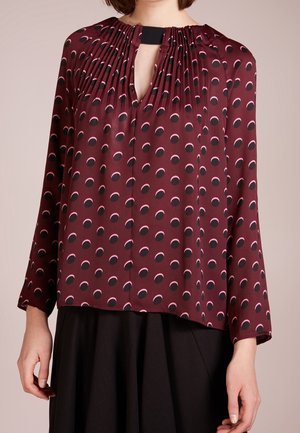 Bluse - bordeaux