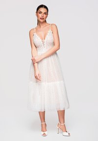 Ombre COCKTAIL DRESS LA-OM-DLR320 - Robe de soirée - white