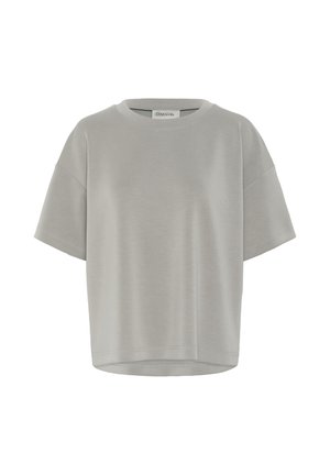 My Essential Wardrobe HELLE EMB BOXY - T-shirt basic - moon mist