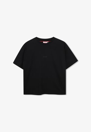 HUGO Kids, SHORT SLEEVES TEE-SHIRT LOOSE FIT - T-shirt basic - black