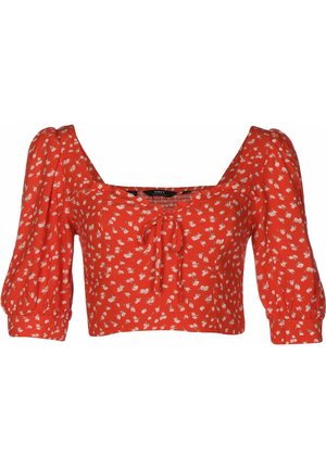 Obey Clothing, Blouse - red