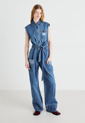 Buksedragter - medium blue