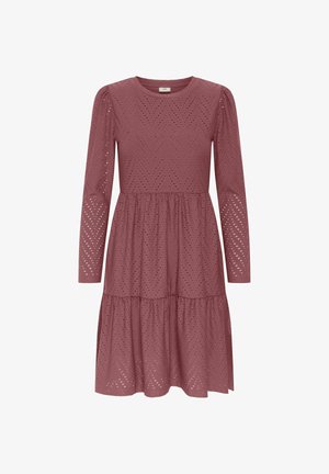 JDY, JDYCARLA CATHINKA L/S DRESS JRS ATK - Vestito casual - rose brown