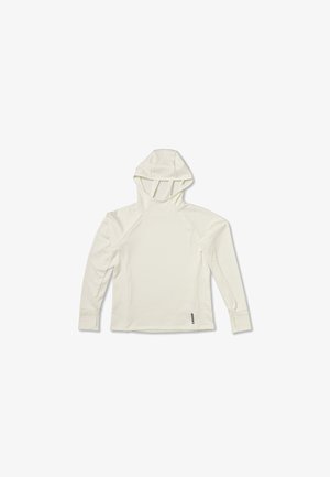 Brooks, MOMENTUM THERMAL HOODIE - Long sleeved top - bone