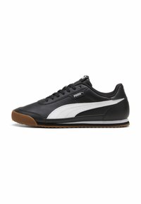 Puma TURINO SNEAKERS - Sportbačiai - black white silver