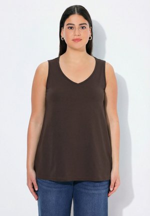 Ulla Popken, Top - mahogany