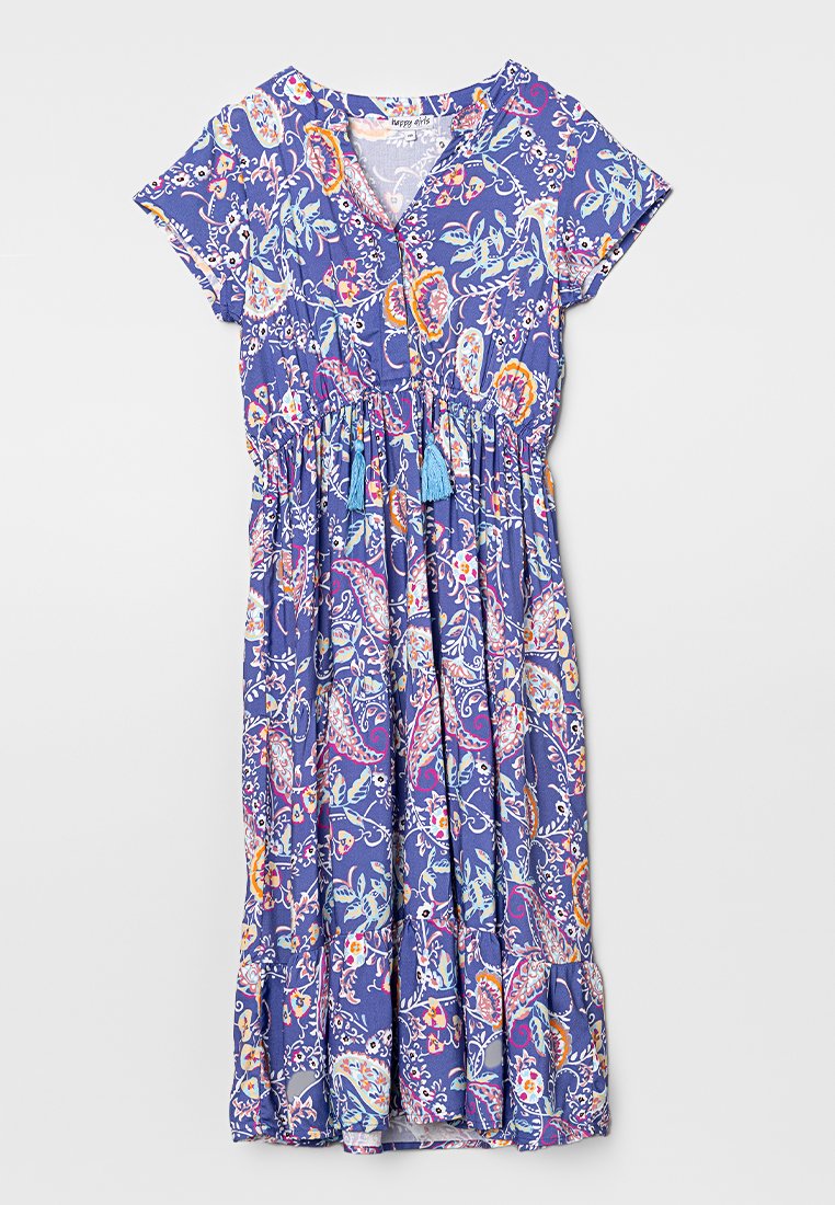 happy girls Maxi-jurk blauw happy girls Maxi-jurk blauw