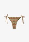 LUXURY CHEVRON TIE BRAZILIAN - Bikinibroekje - multicolor