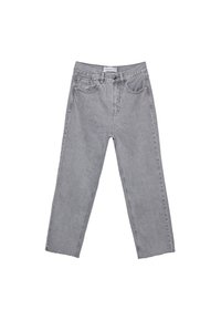 Stradivarius Vaqueros rectos - grey denim