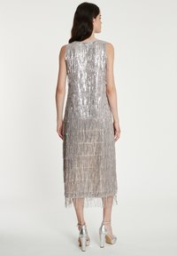 Ana Alcazar PAILLETTEN TABYLA - Cocktailjurk - silber