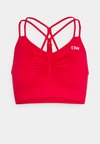 DEFINE SEAMLESS SCRUNCH BRA - Brassières de sport à maintien normal - red