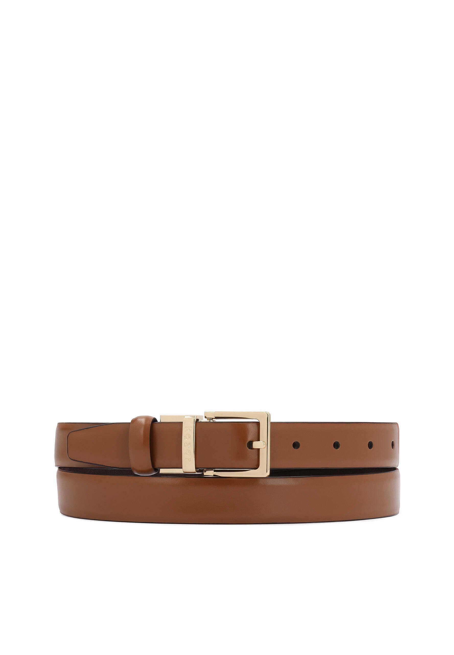 Kazar PERKINS - Belt - dark brown/light brown/dark brown 
