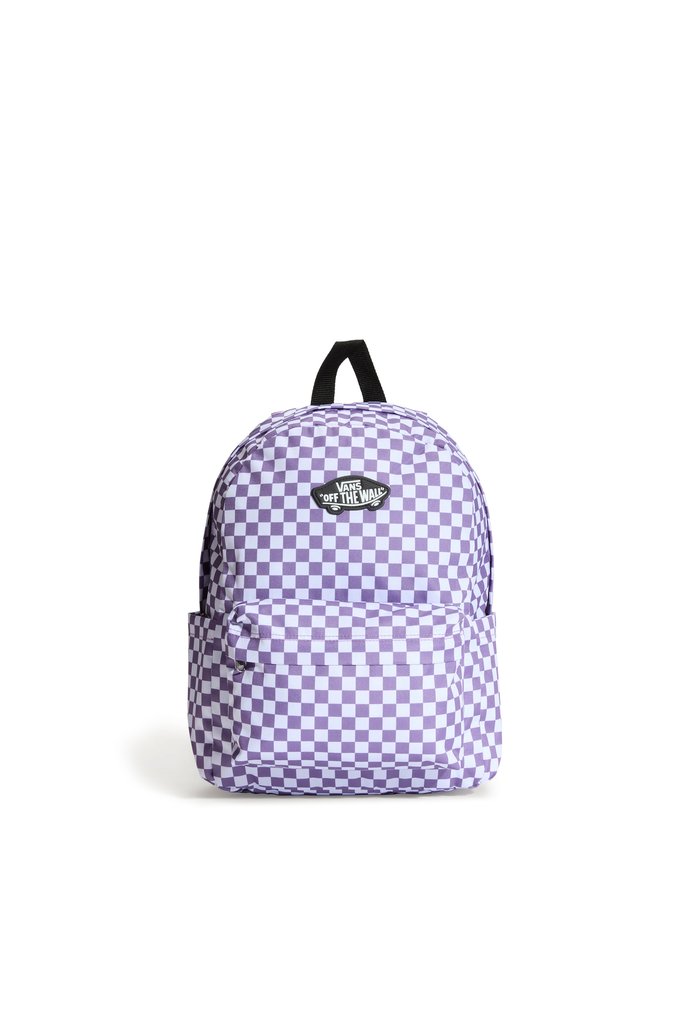 Vans OLD SKOOL GROM CHECK BACKPACK.UNISEX - School bag - medium purple