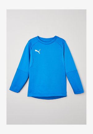 Puma LIGA - Felpa - electric blue lemonade-puma white