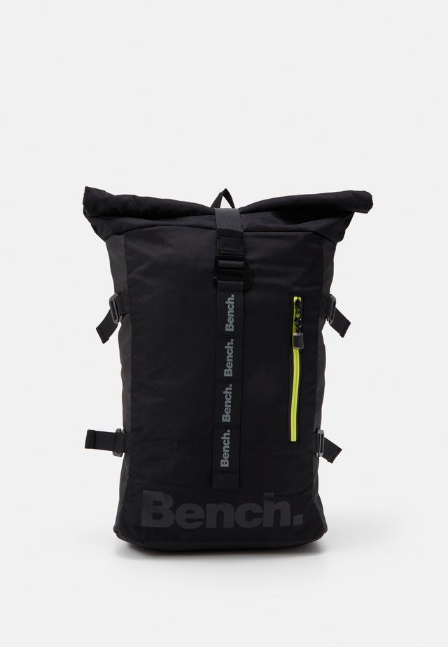ROLL TOP BACKPACK - Ryggsäck - black