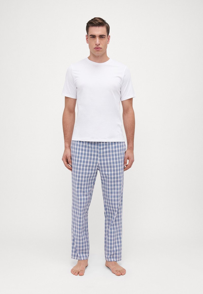 Jack & Jones JACLUCA TEE AND PANTS GIFTBOX - Pyjama - white/light blue