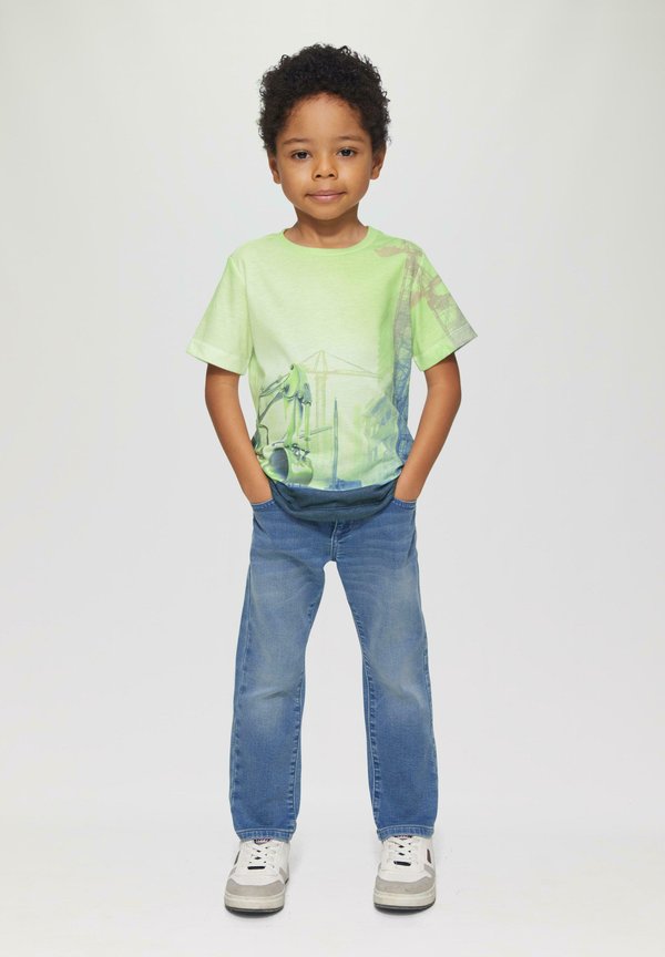 MET ALL-OVER - T-Shirt print - limettengrün