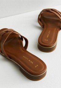 New Look Pantolette flach - tan