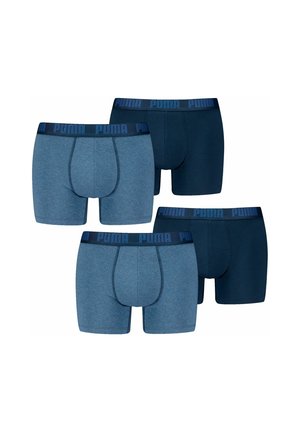 4ER PACK - Kurze Boxershorts - denim