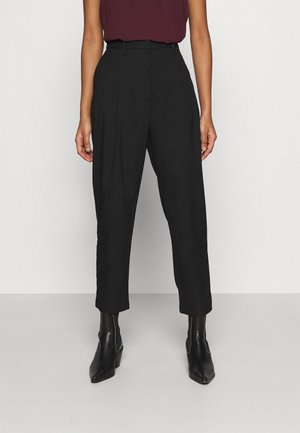 TYRA TROUSERS - Trousers - black