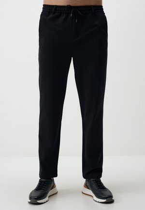 REGULAR WITH ELASTIC WAISTBAND - Pantalon de survêtement - dark blue